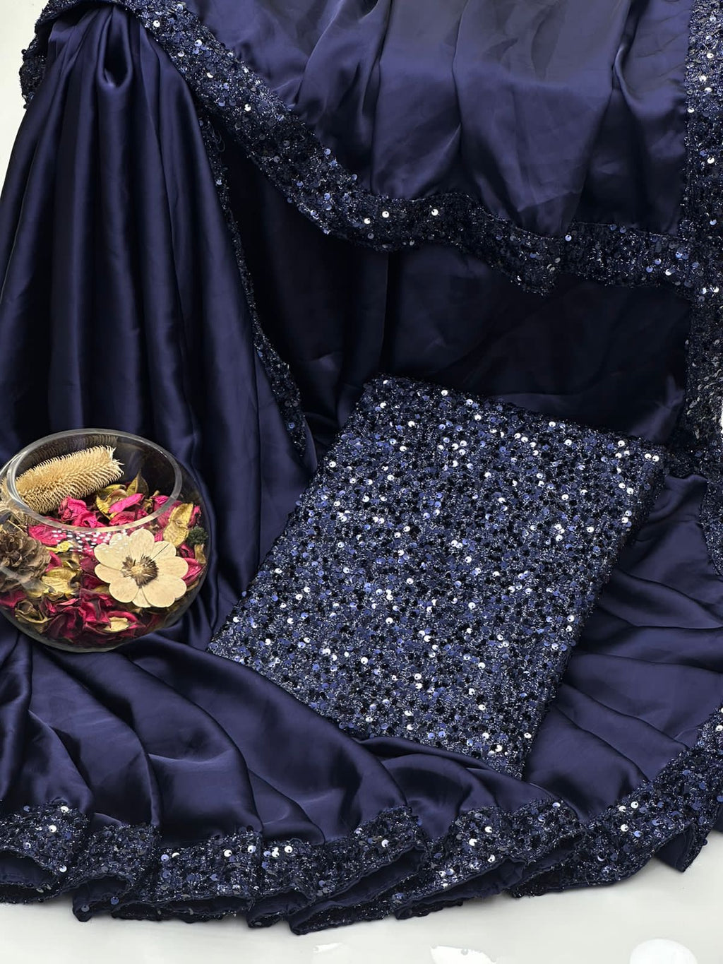 NEW PARTY WEAR FANCY SARI COLLECTION 2K25