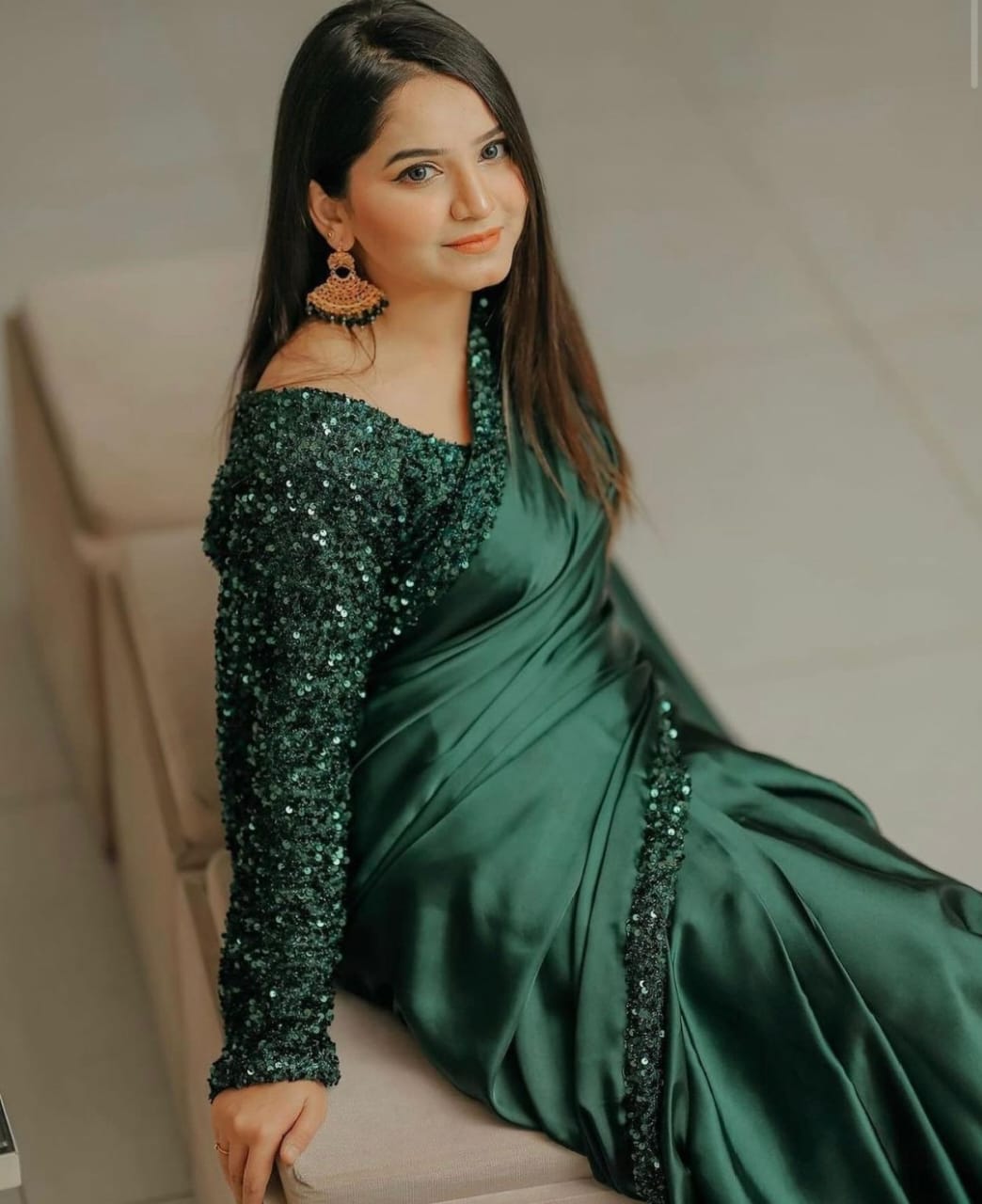 NEW PARTY WEAR FANCY SARI COLLECTION 2K25