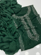 2PC Mukesh Collection – Handmade Kurta style Shirt & Dupatta