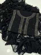 2PC Mukesh Collection – Handmade Kurta style Shirt & Dupatta