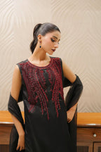 3-pcs Handmade Beats +ZARI work