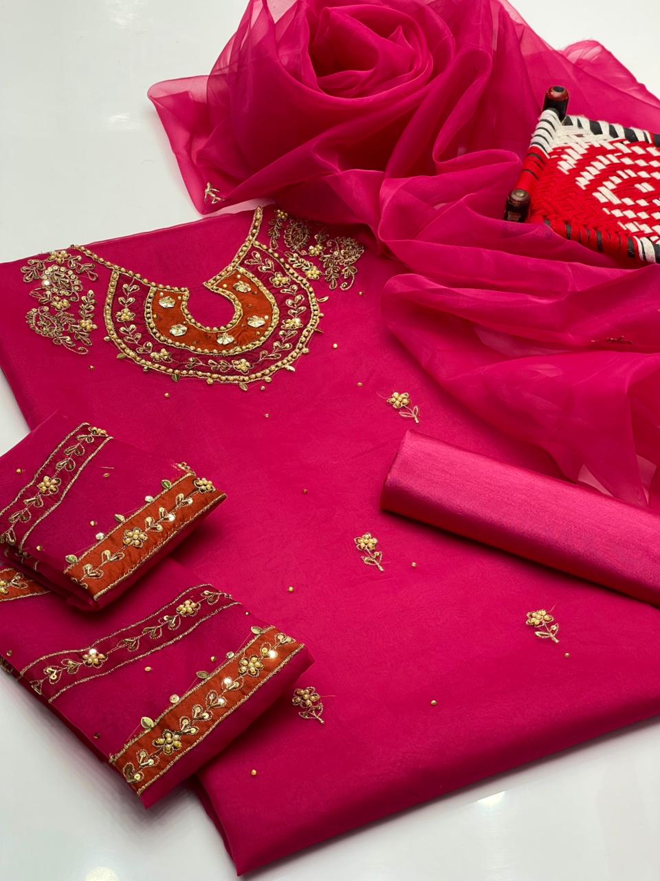 Organza 3-pcs Dress 👗