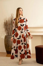 Most Demanding 3-Piece Printed Shamoz Silk Article Printed Shirt & Trouzer Along Silk Printed Dupatta