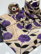 Most Demanding 3-Piece Printed Shamoz Silk Article Printed Shirt & Trouzer Along Silk Printed Dupatta