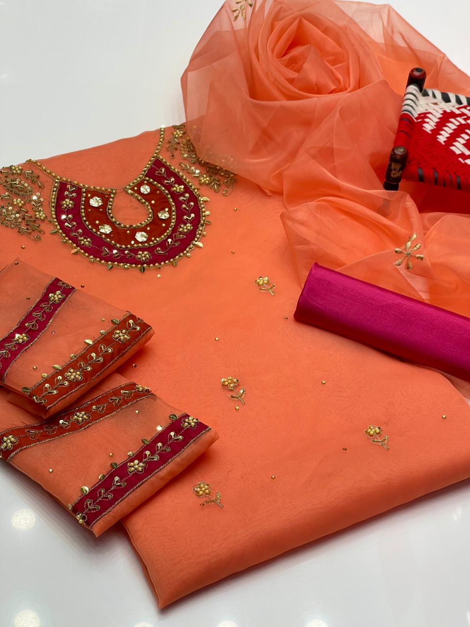 Organza 3-pcs Dress 👗