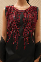 3-pcs Handmade Beats +ZARI work