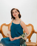 Premium 3-pcs Printed Shamoz Silk Dress