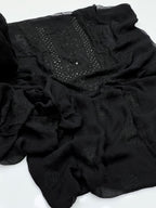 2PC Chiffon Dress – Shadow Sheesha & Chikankari Work